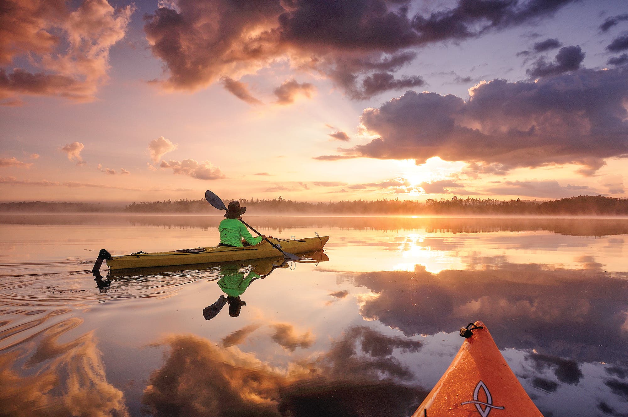 Birch Lake save trails