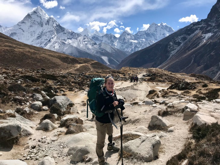 Milton native, war veteran Kirstie Ennis starts Everest climb with prosthetic  leg