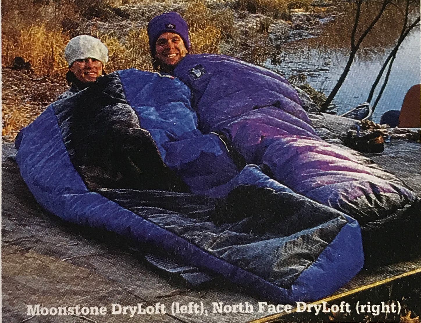 editors choice 1994 northface sleeping bags