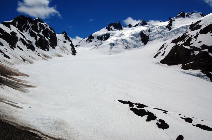 blue glacier None