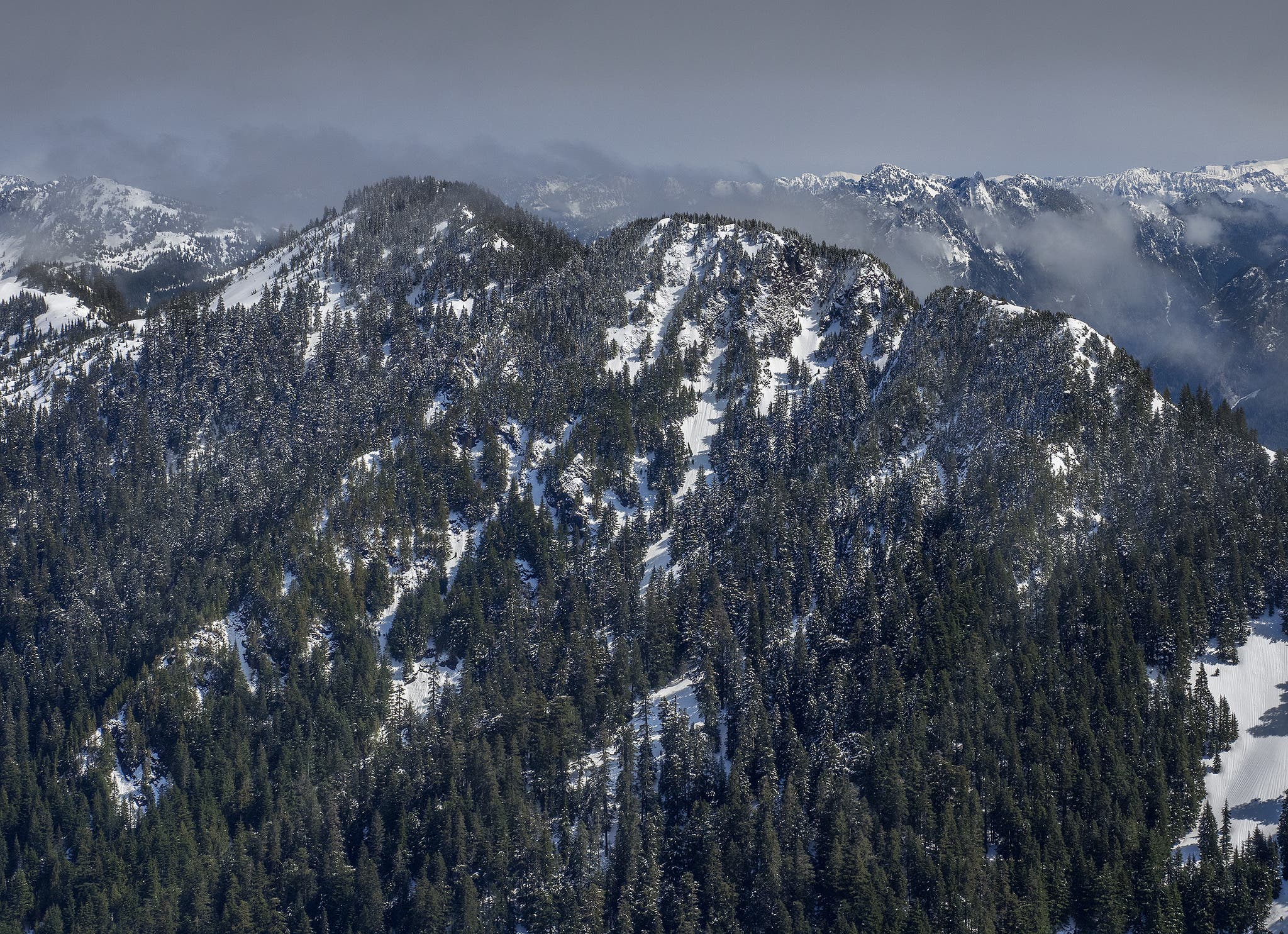 mt teneriffe snow None