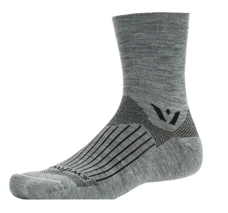 Swiftwick PURSUIT Seven - Merino Wool Crew Socks