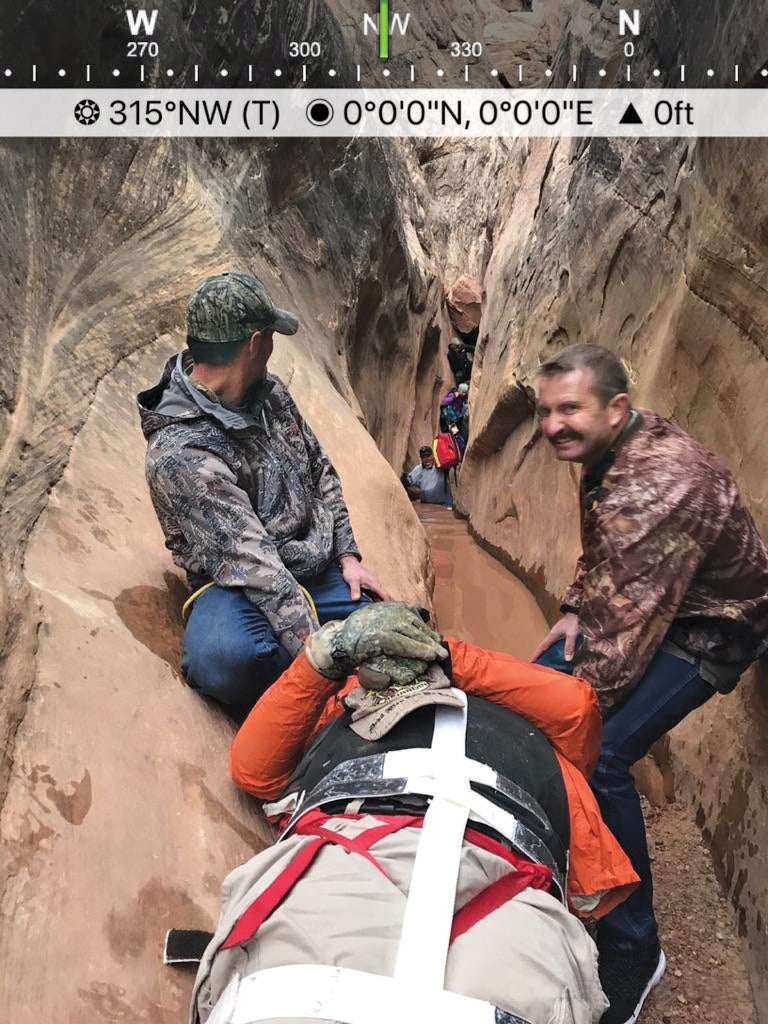 Trapped in a Canyon With a Broken Leg