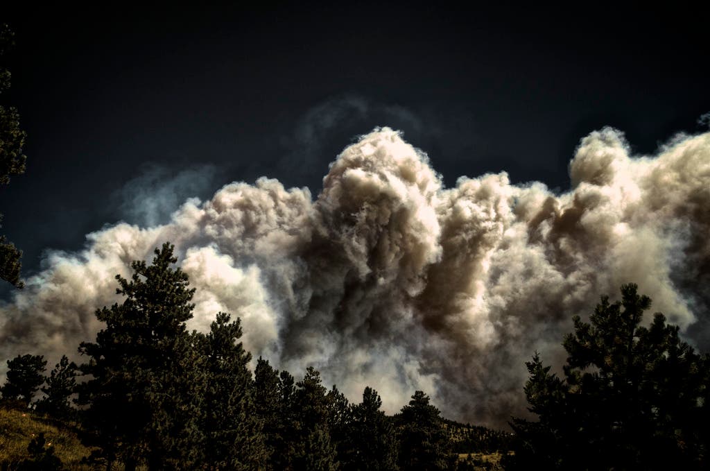 colorado wildfire None
