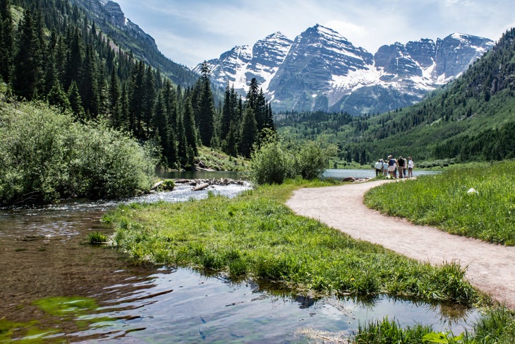 maroon bells None
