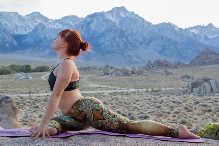 Pigeon Pose pigeon yoga pose