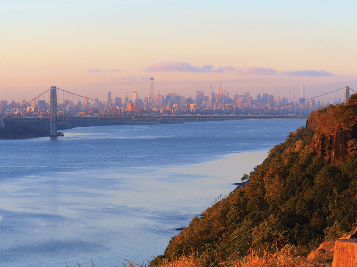 "See the Manhattan skyline from
New Jersey’s Rockefeller Lookout."