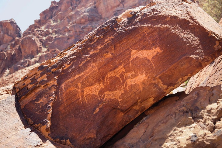 Petroglyphs Canyonlands National Park