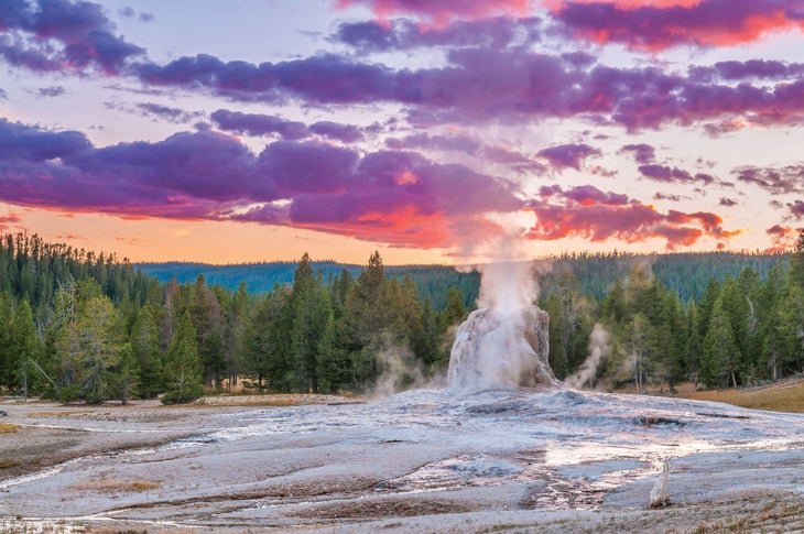 Lone Star Geyser Yellowstone