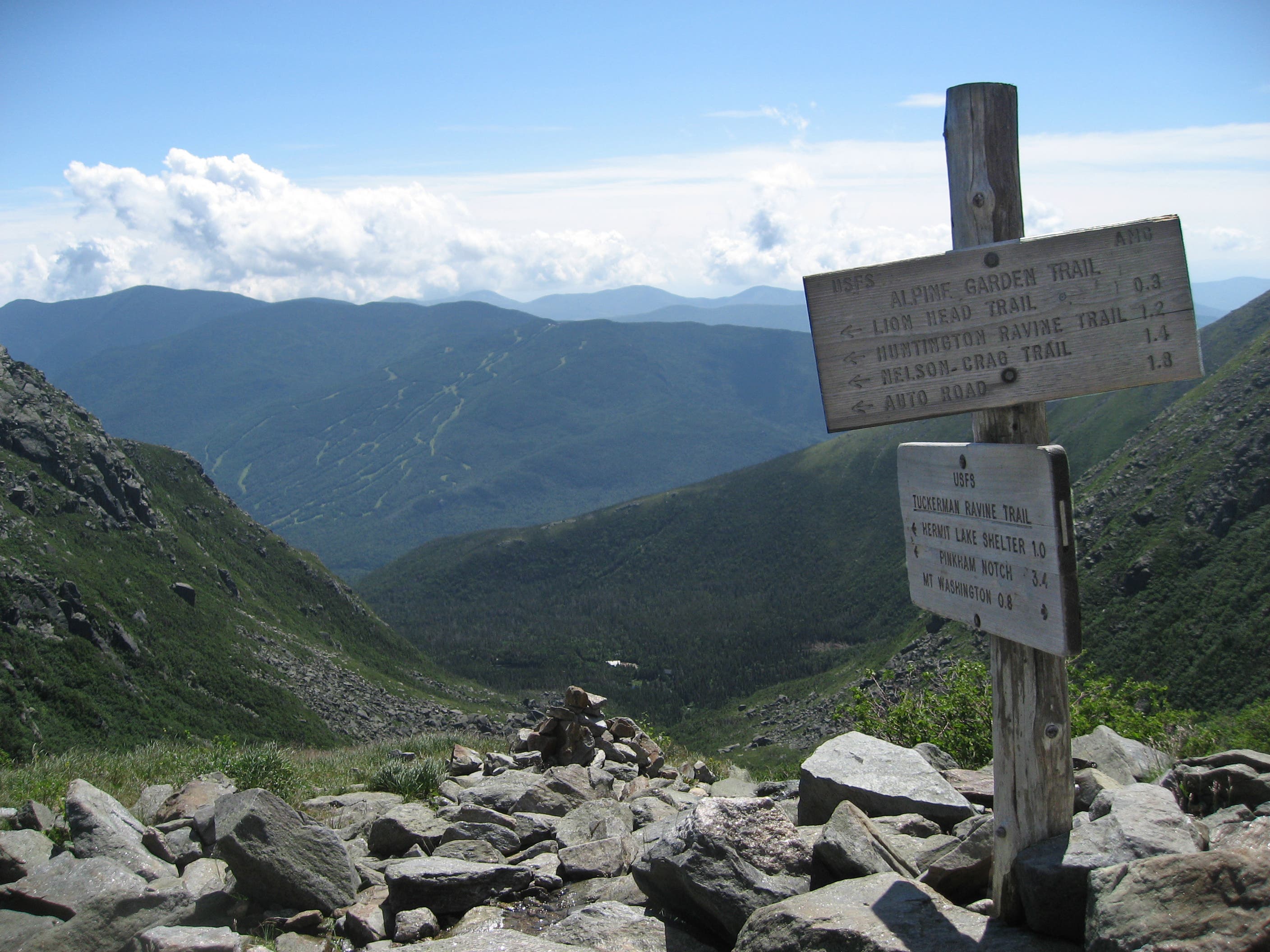 White Mountain National Forest: Mount Washington via Tuckerman Ravine
