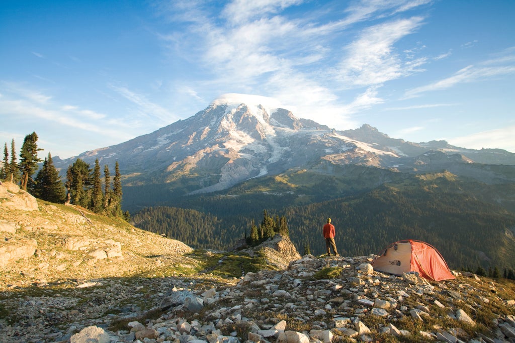 Hiking Off Trail in Mt. Rainier National Park