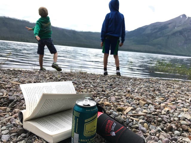 Lakeshore in Grand Teton