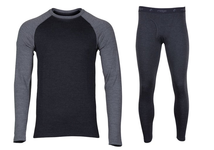 Ridge Merino Inversion Heavyweight Crew & Bottoms