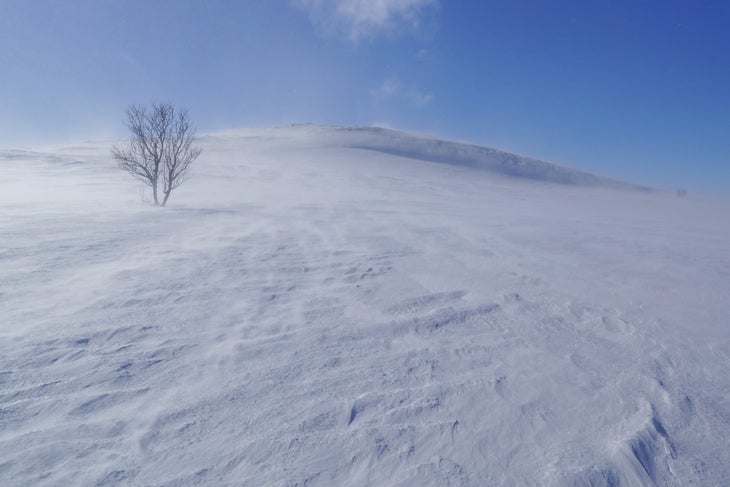 wind cold weather camping windy conditions