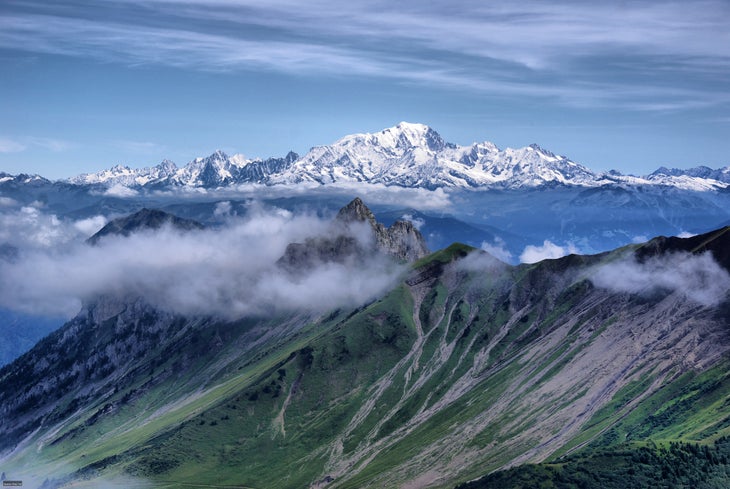 View of Mont Blanc
