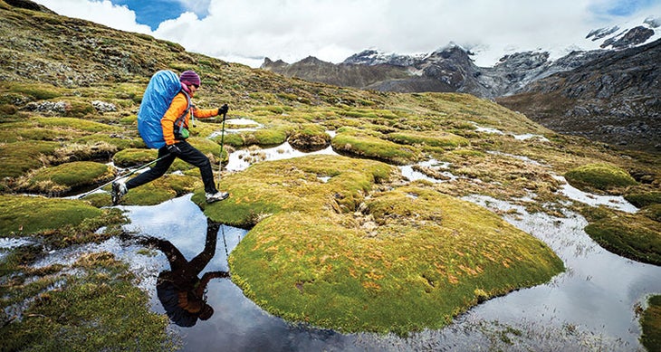 Rain is common in the Cordillera Huayhuash, but that means you get scenes like this. Photo by patitucciphoto