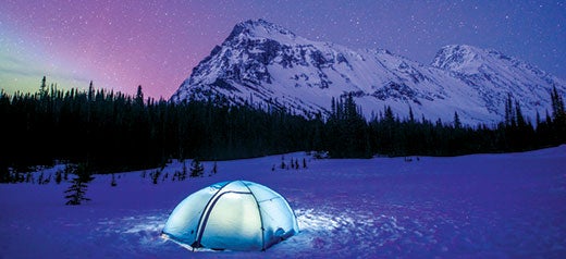 Winter camping might sound intriguing, but make sure you're