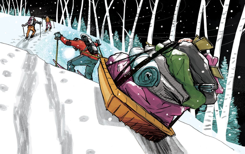 Pass/Fail: Pull a Sled on Skis