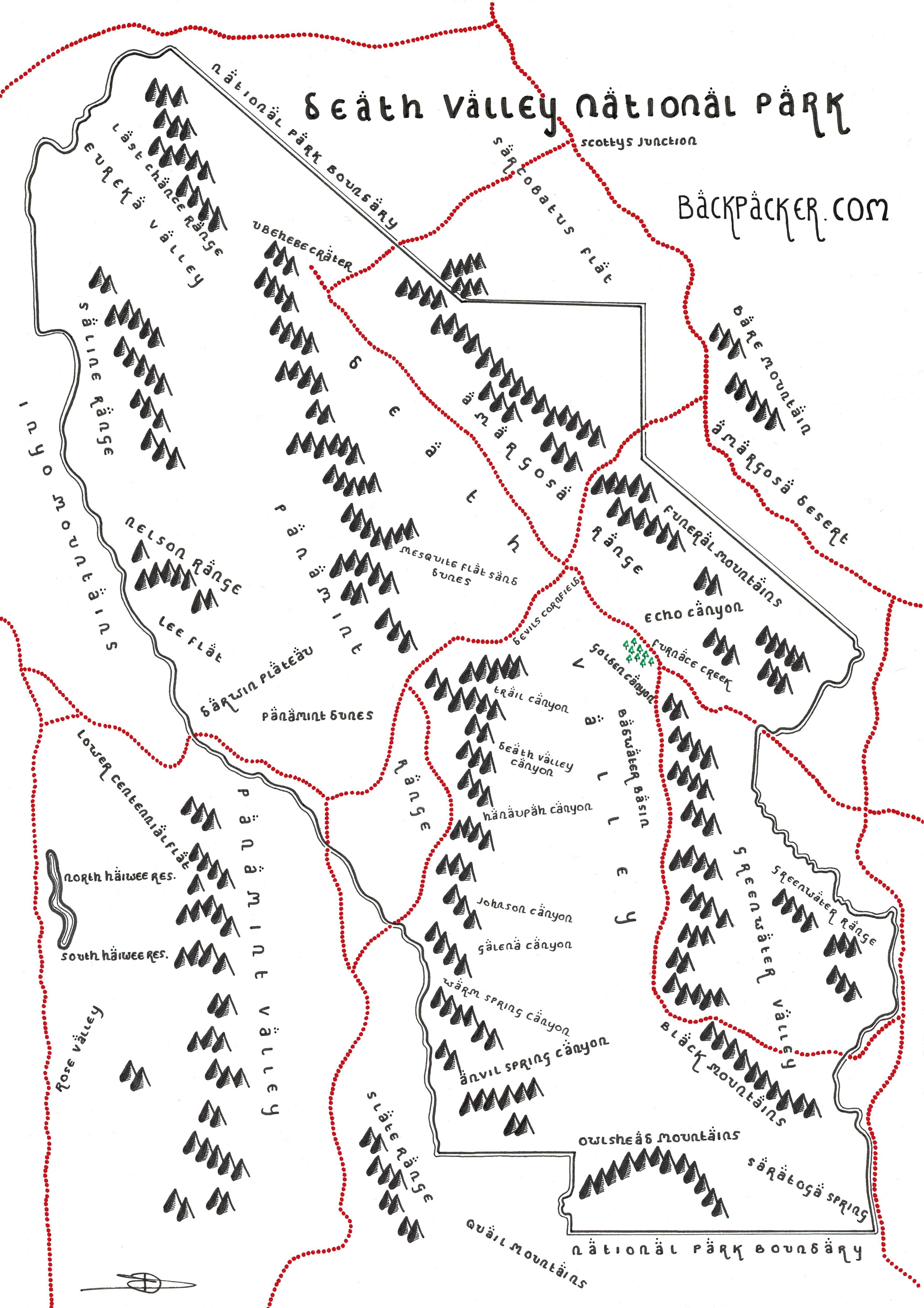 Death Valley National Park None