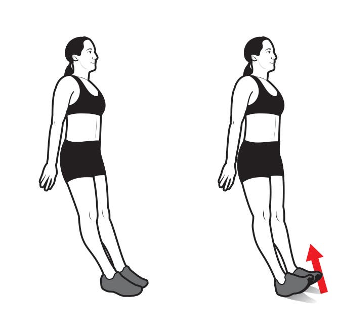 wall shin raises None