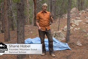 SURVIVAL 101 – EMERGENCY LEAN TO