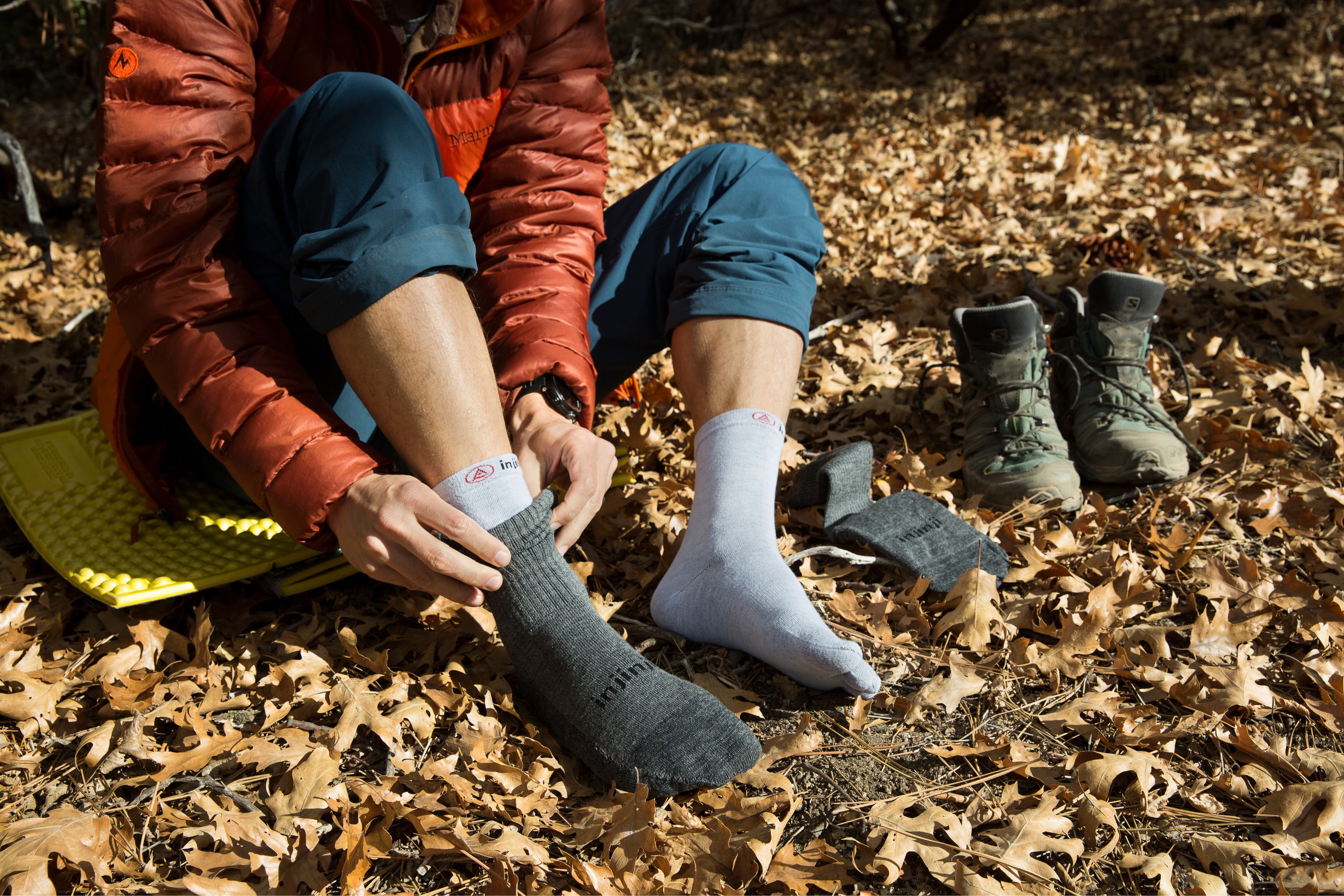 Injinji Hiker Liner and Sock None