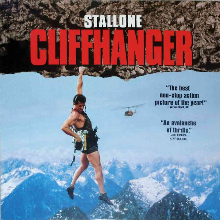 Cliffhanger (1993) A guilty pleasure if we've ever seen one, this action flick set in the Dolomites features vintage Sly and a nasty villain turn from John Lithgow.