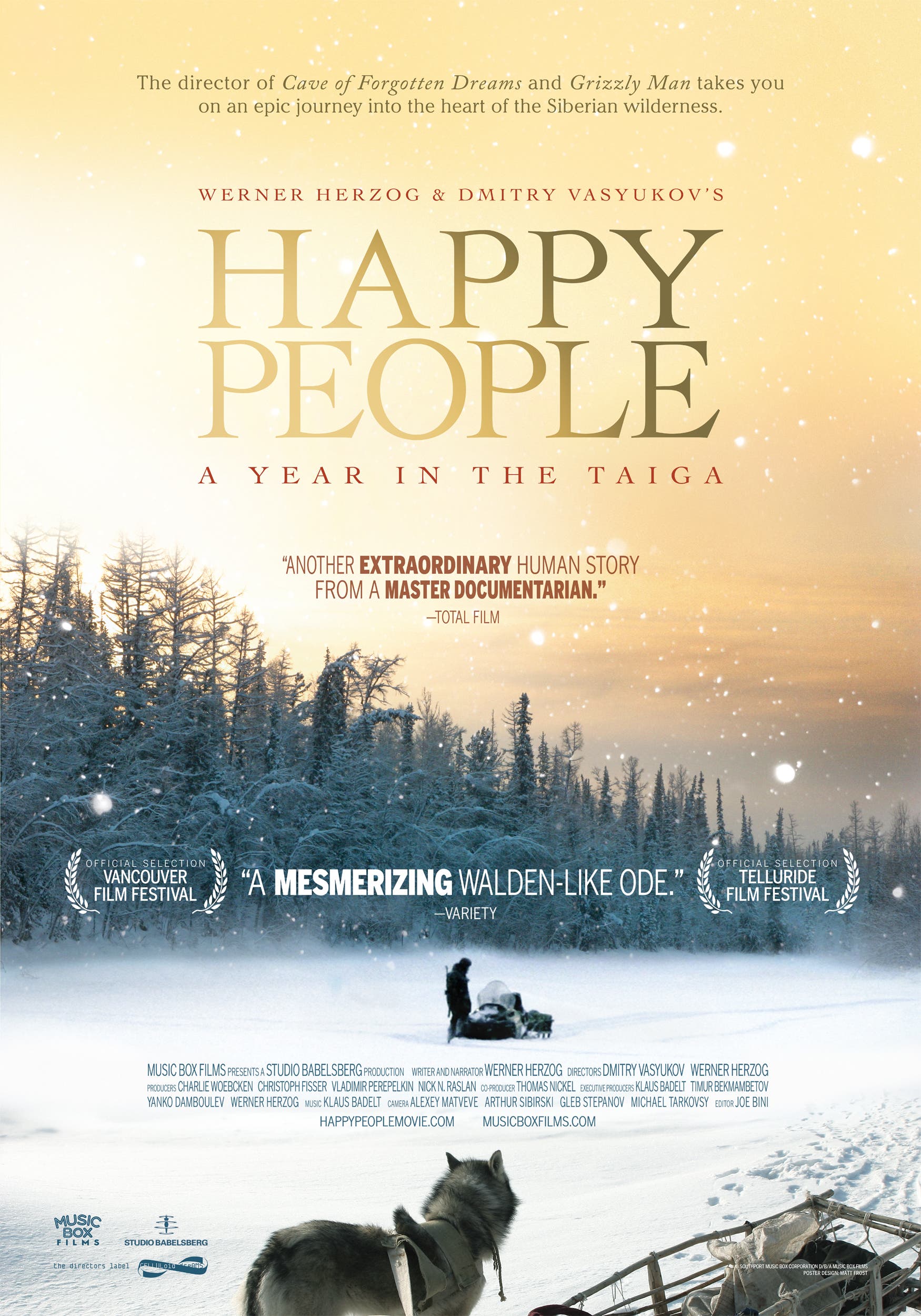 Happy People (2010) How is it possible that the residents of one of the most inhospitable places on Earth also happen to be the happiest? This Siberian documentary…