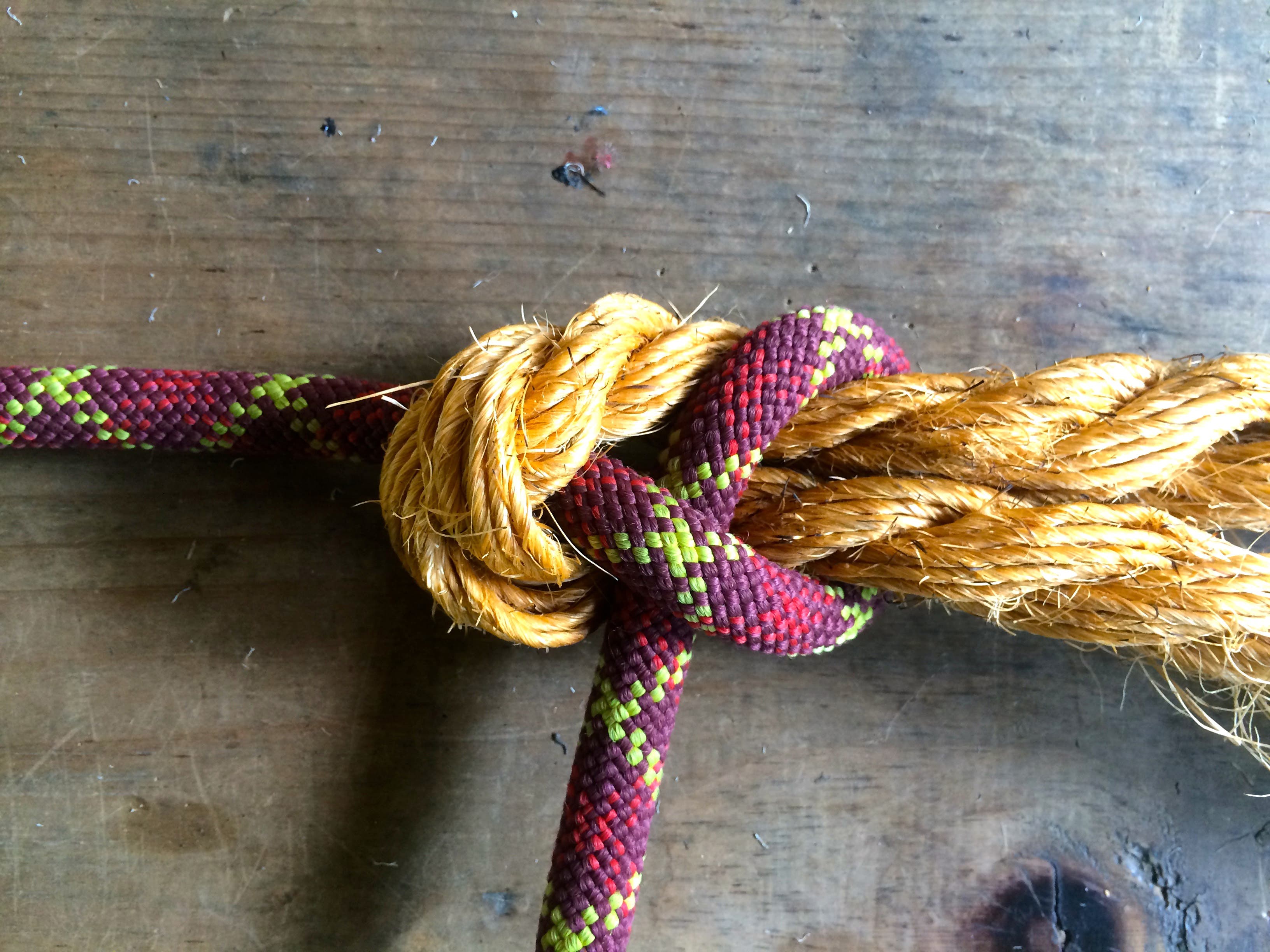Sheet Bend This knot is useful for connecting two pieces of rope of different sizes, in case you need a longer rope but are short on usable cordage.STEP BY…