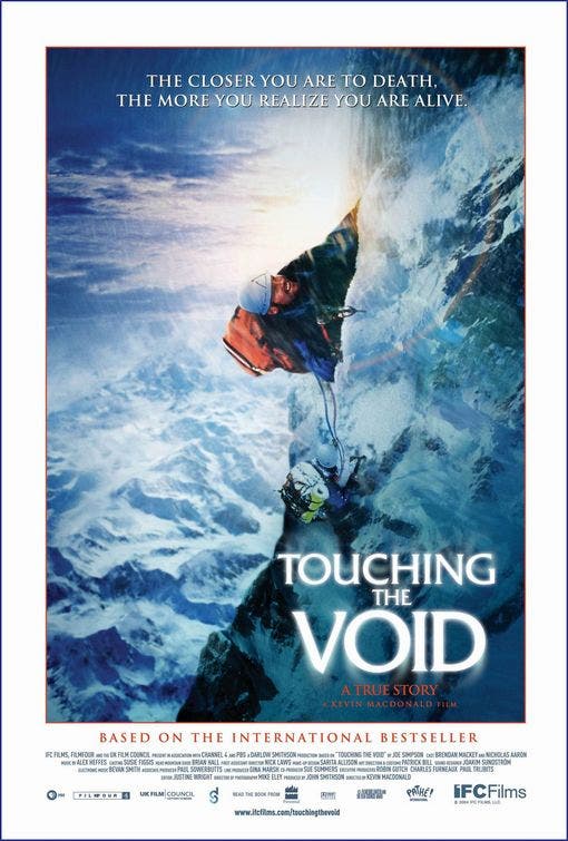 Touching the Void (2003) best outdoor movies touching the void