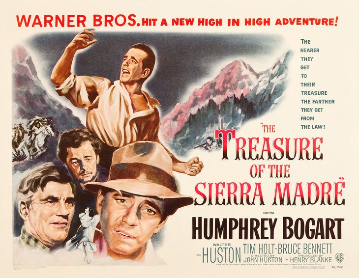 Treasure of the Sierra Madre (1948) Famous for its