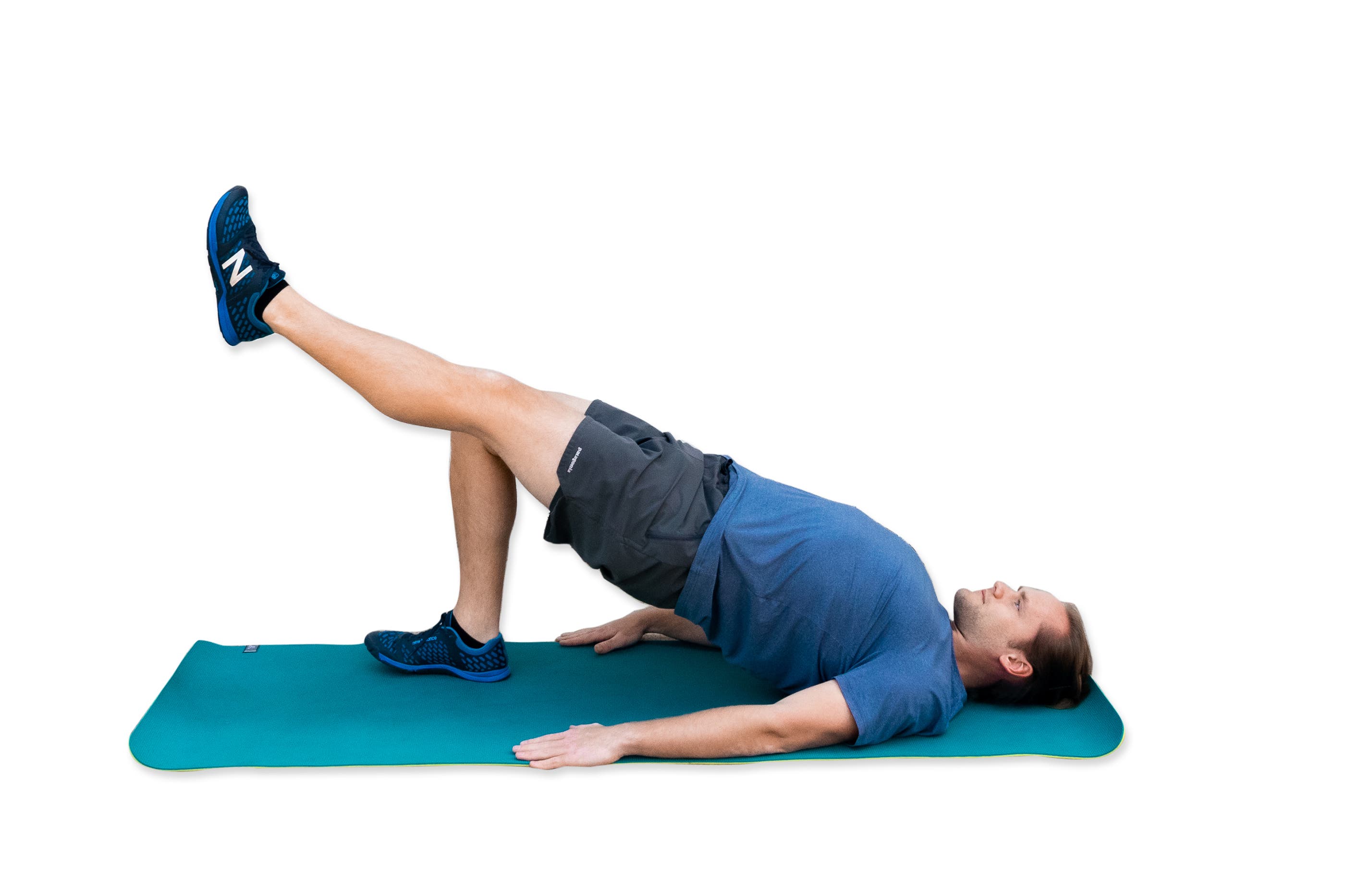 2.2 - Single Leg Glute Bridge None