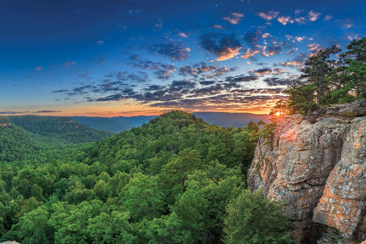 BP0518VIEW_PaulCaldwell OZARK ST. FRANCIS NATIONAL FORESTS, ARKANSAS