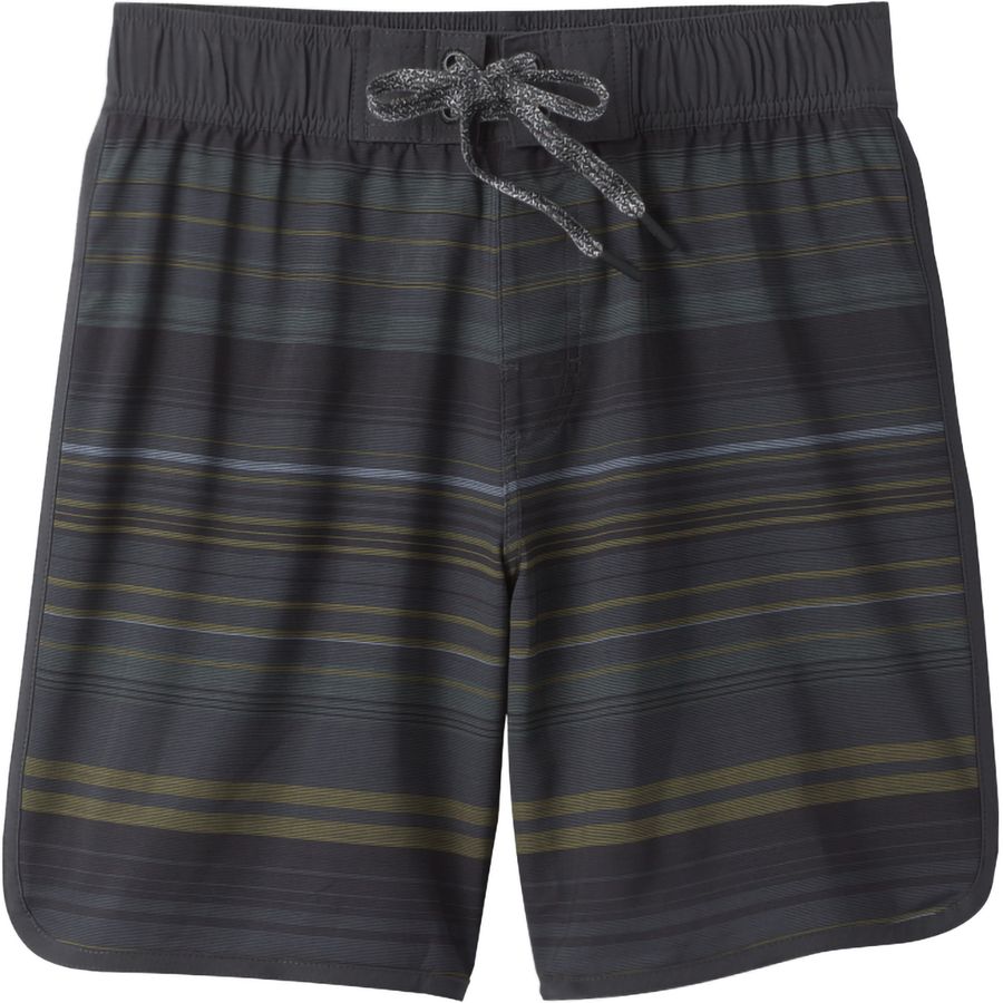 PrAna Men's Ground Speed Short 7.5" Inseam – Quick-Dry, Stretch Recycled Poly, UPF 30+, Water-Resistant