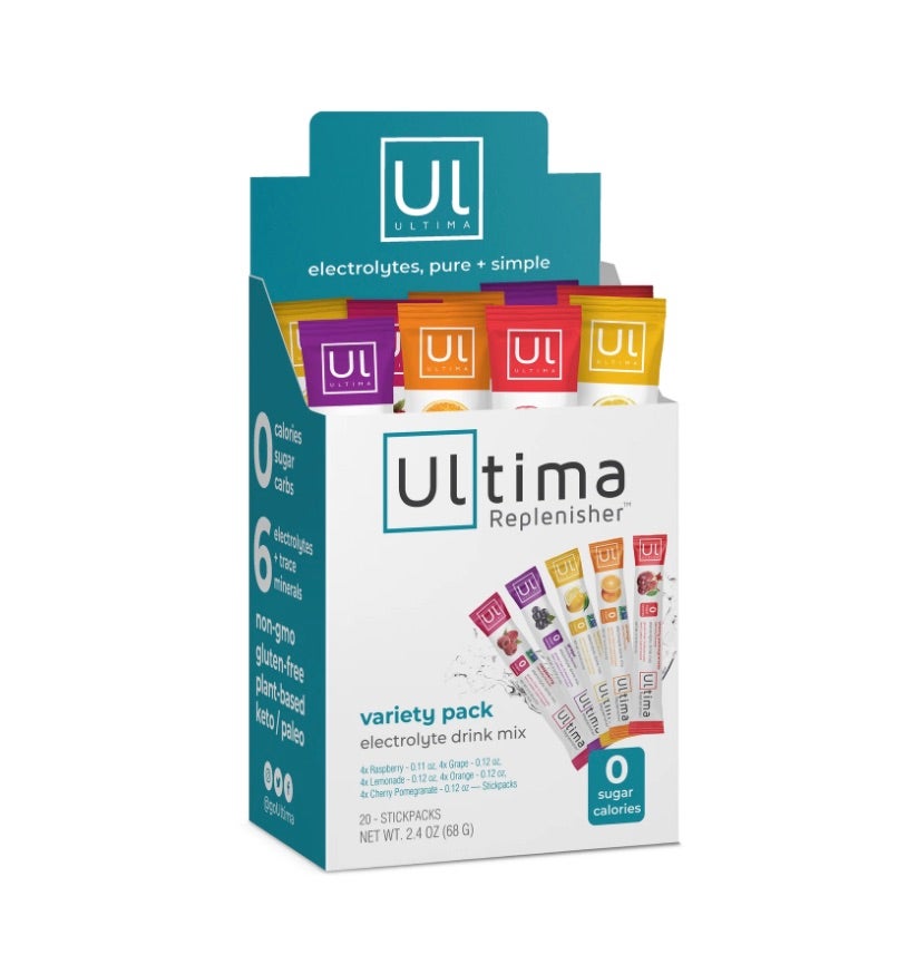 Ultima Replenisher Hydration Drink Mixes Backpacking Nutrition Reviews