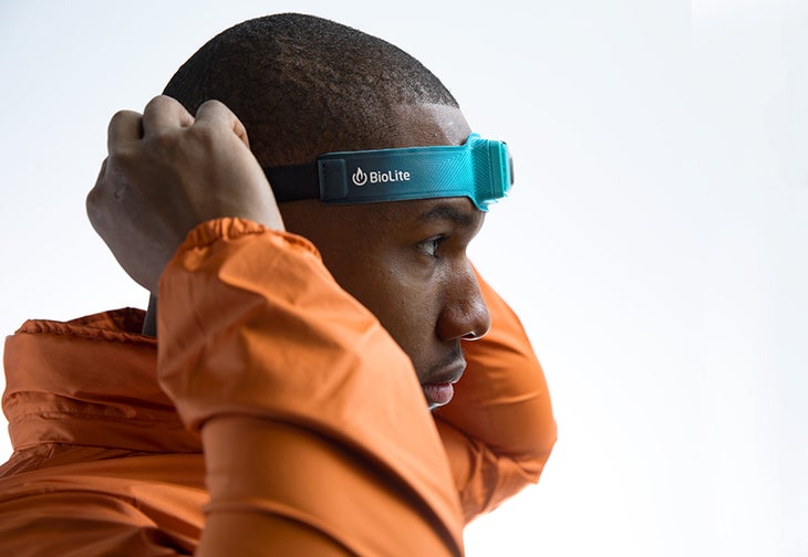 Biolite_200_TealHeadlamp_Lifestyle None