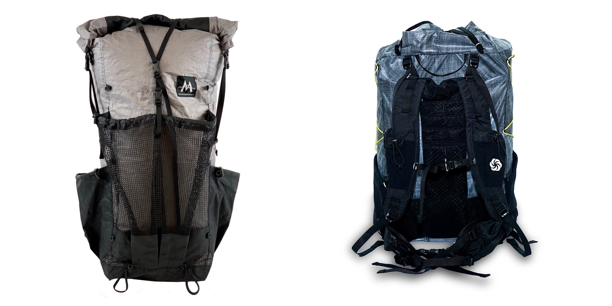 allintitle light hiking backpack 44 Liter Aarn Mountain Magic top pack is made with ALUULA shell fabric Alpine Light Pack 30 |