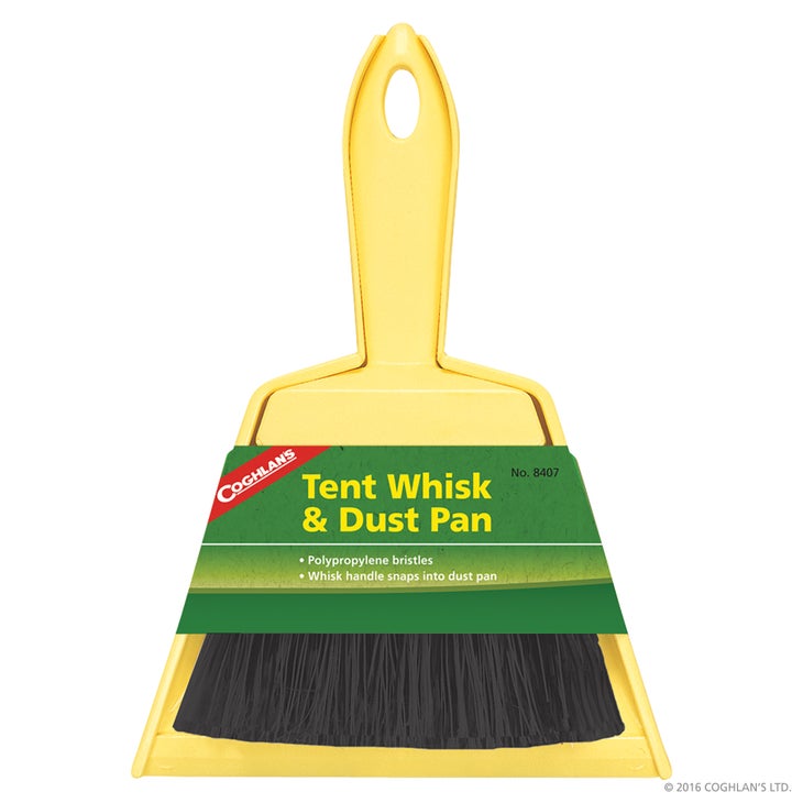8407 Coghlan’s Tent Whisk with Dust Pan