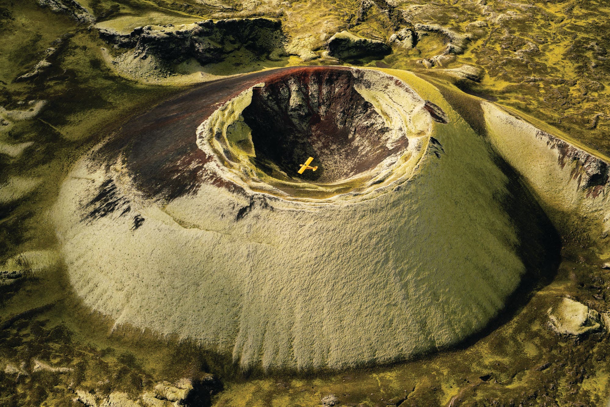 Iceland Crater