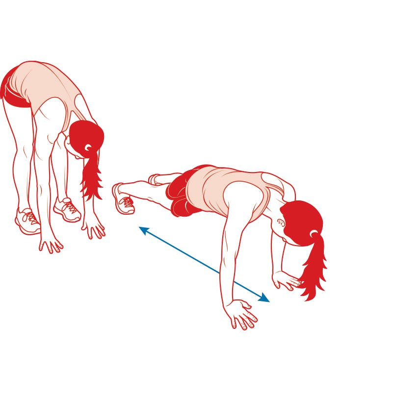 BP_Bootcamp_0121_PeterSucheski Illustration of athlete doing inchworms