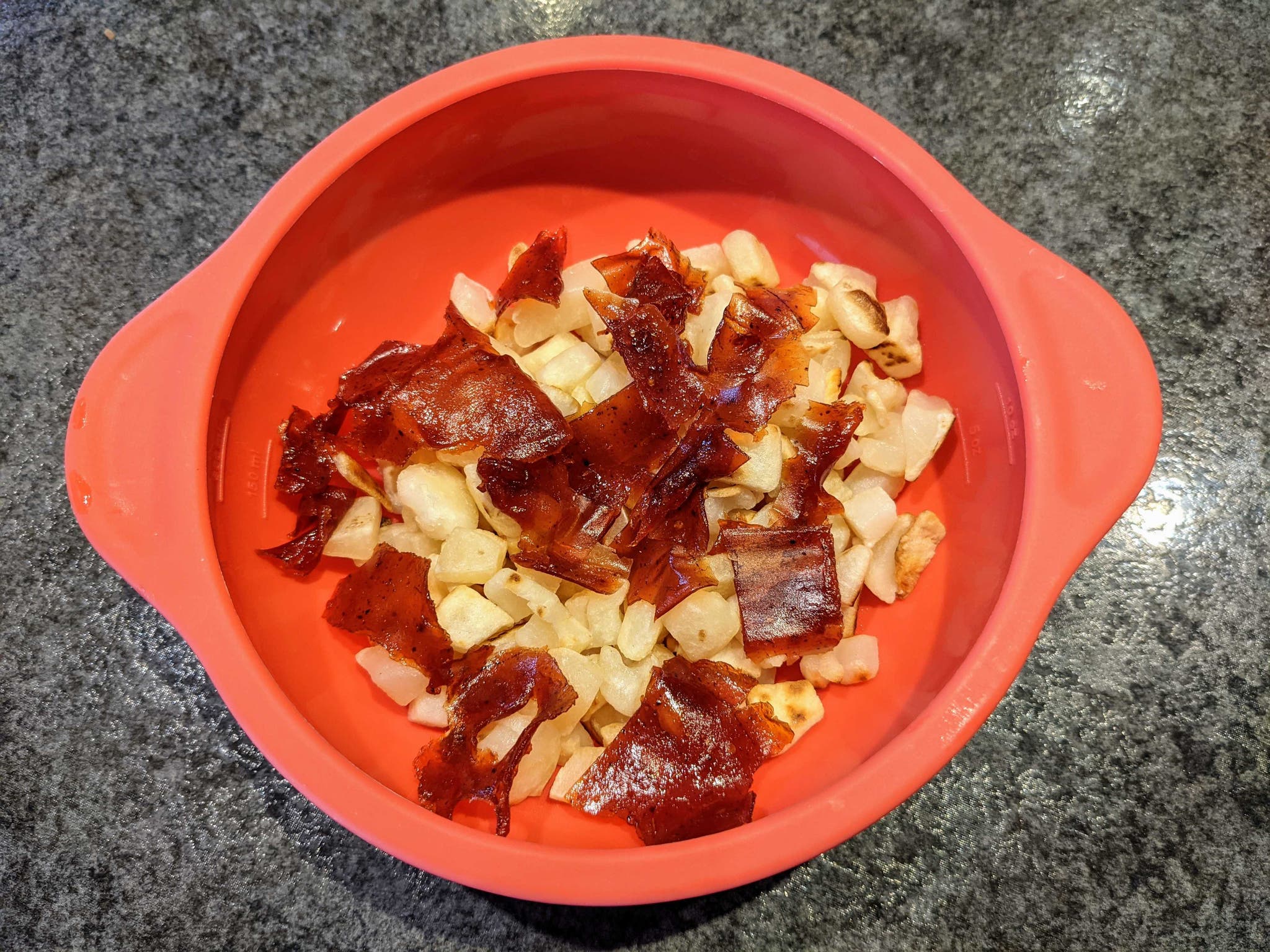 ketchup leather on hash browns