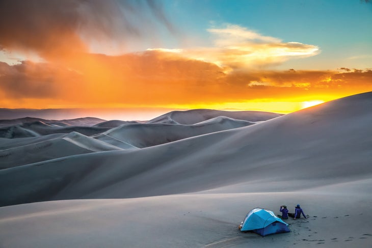 sand dunes