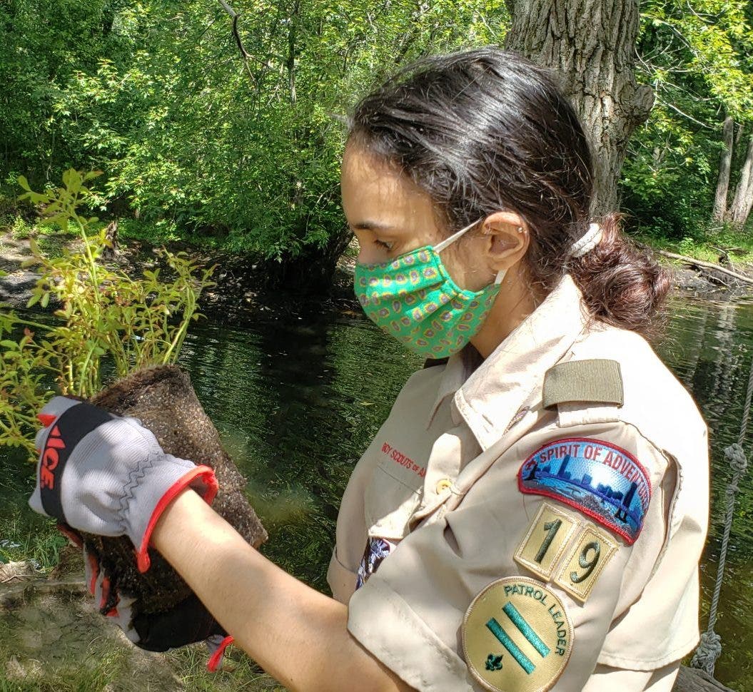 Eagle Scout Mira Plante