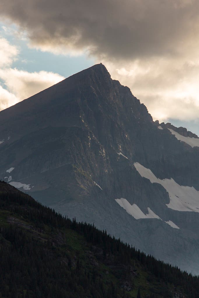 glacier national park swiftcurrent mountain