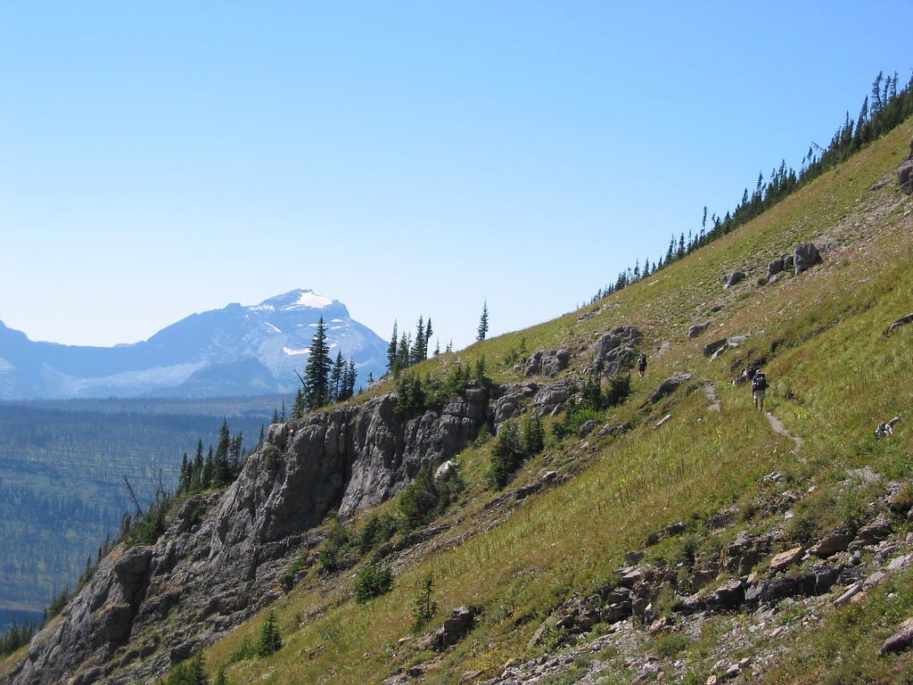 glacier national park — mountain view
