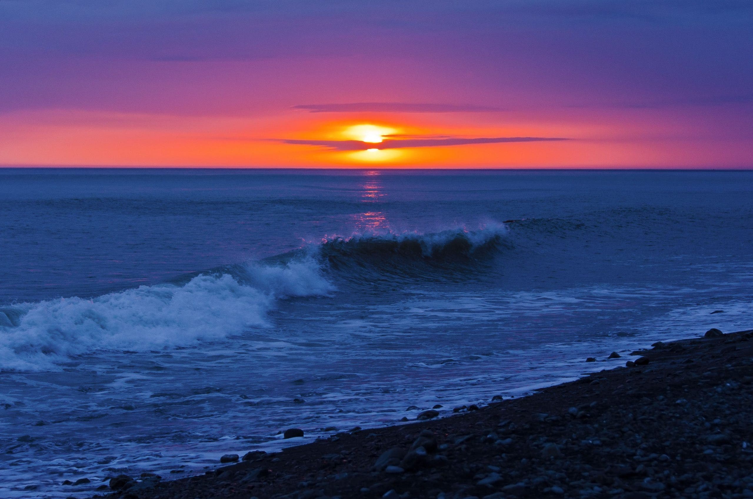 the lost coast trail — sunset
