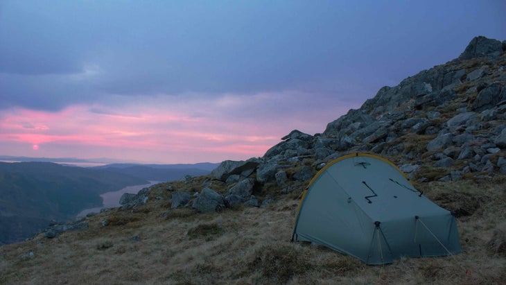 tarptent in Scotland