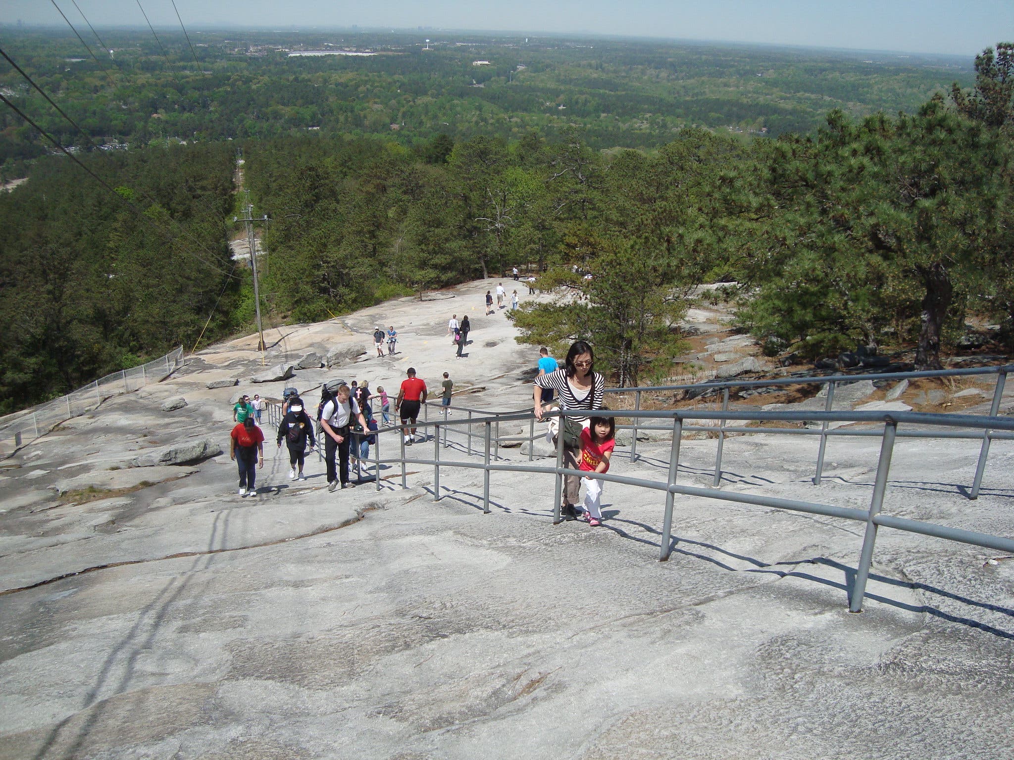 Stone Mountain hikers