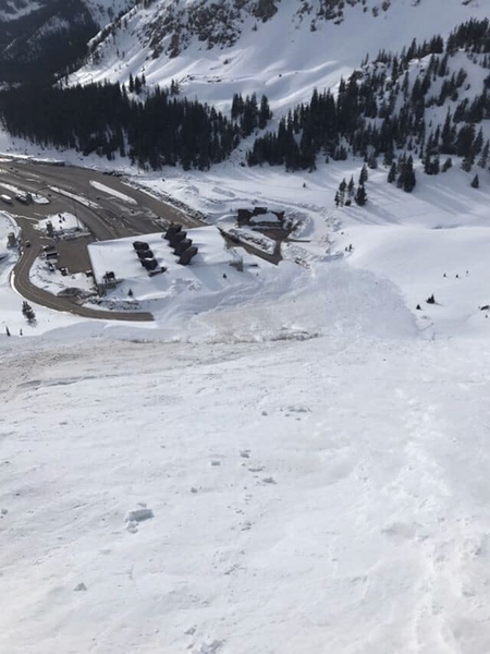 Avalanche aftermath