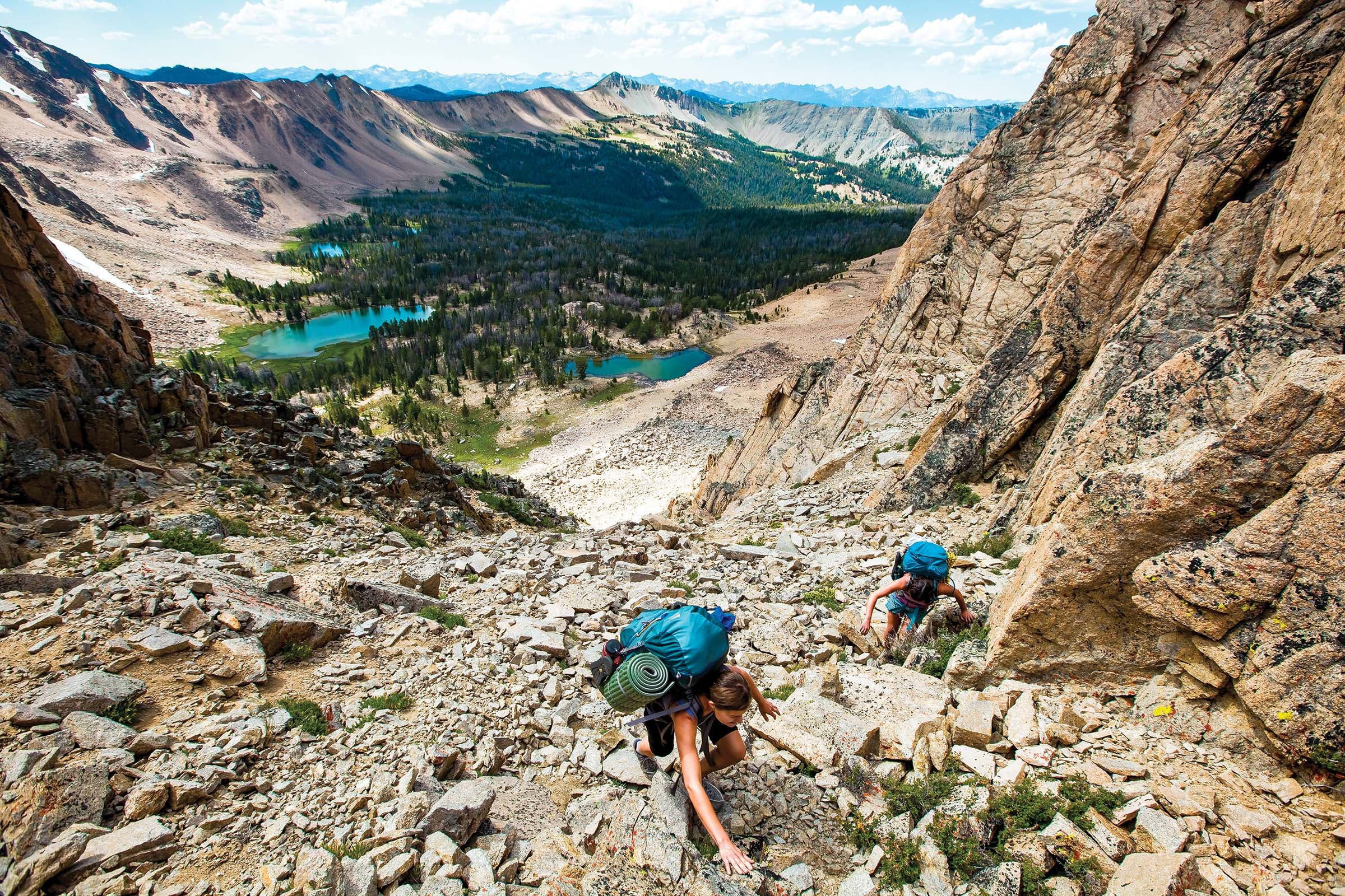 Climbing Rocky Pass